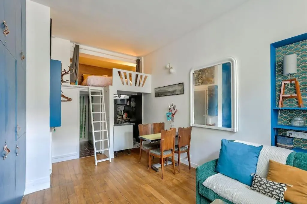 Apartment Cosy Proche De La Basilique Du Sacre-coeur Paris